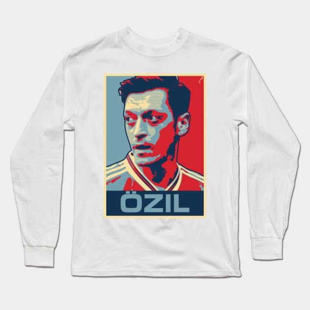 Özil Long Sleeve T-Shirt by DAFTFISH